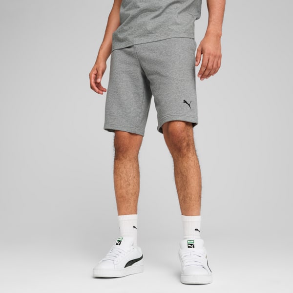 Shorts de 10" para hombre Essentials, Medium Gray Heather, extralarge